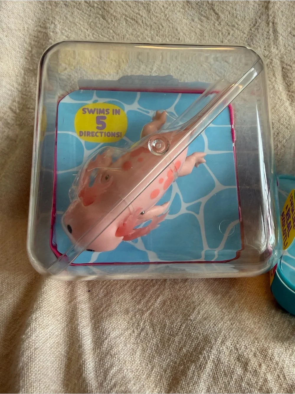 NIB~ SET OF 2 ~ Pets Alive Swimming Axolotl Toy